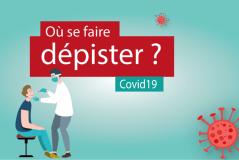 Carte interactive - Ou se faire dépister en Lunévillois ? test