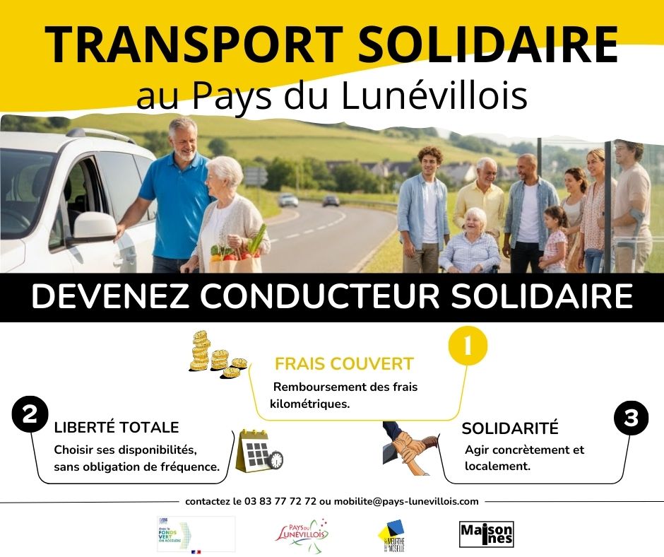 Transport Solidaire - Pays du Lunévillois