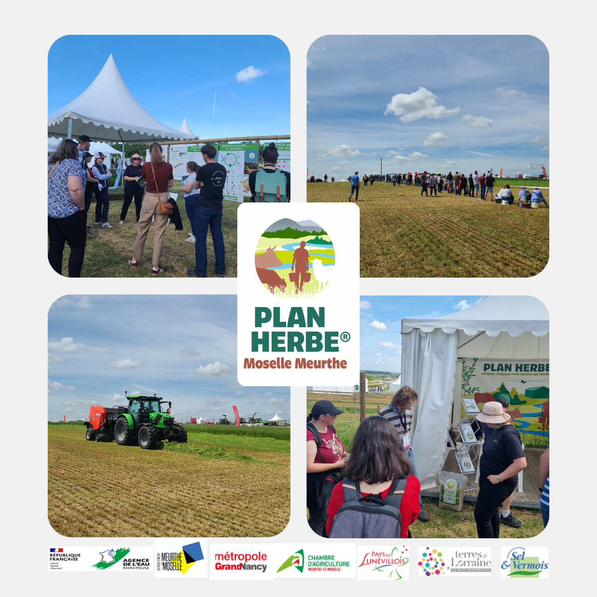 retour en image sur le salon de l'herbe et des fourrages