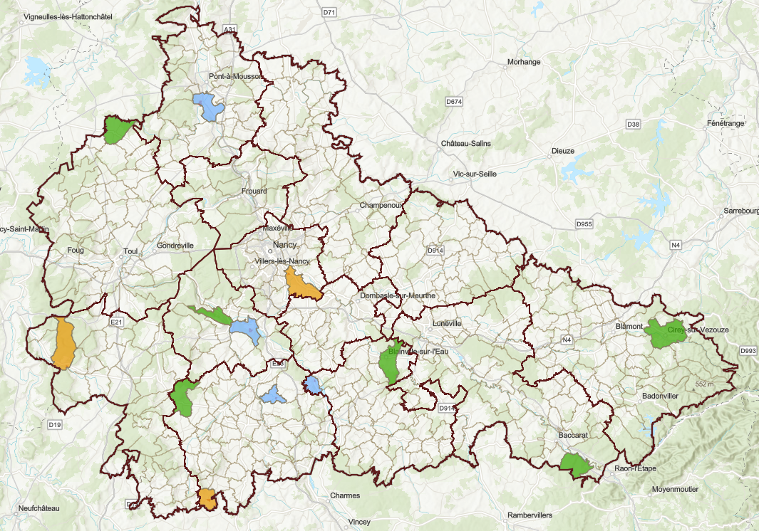 Webcartographie foncier public