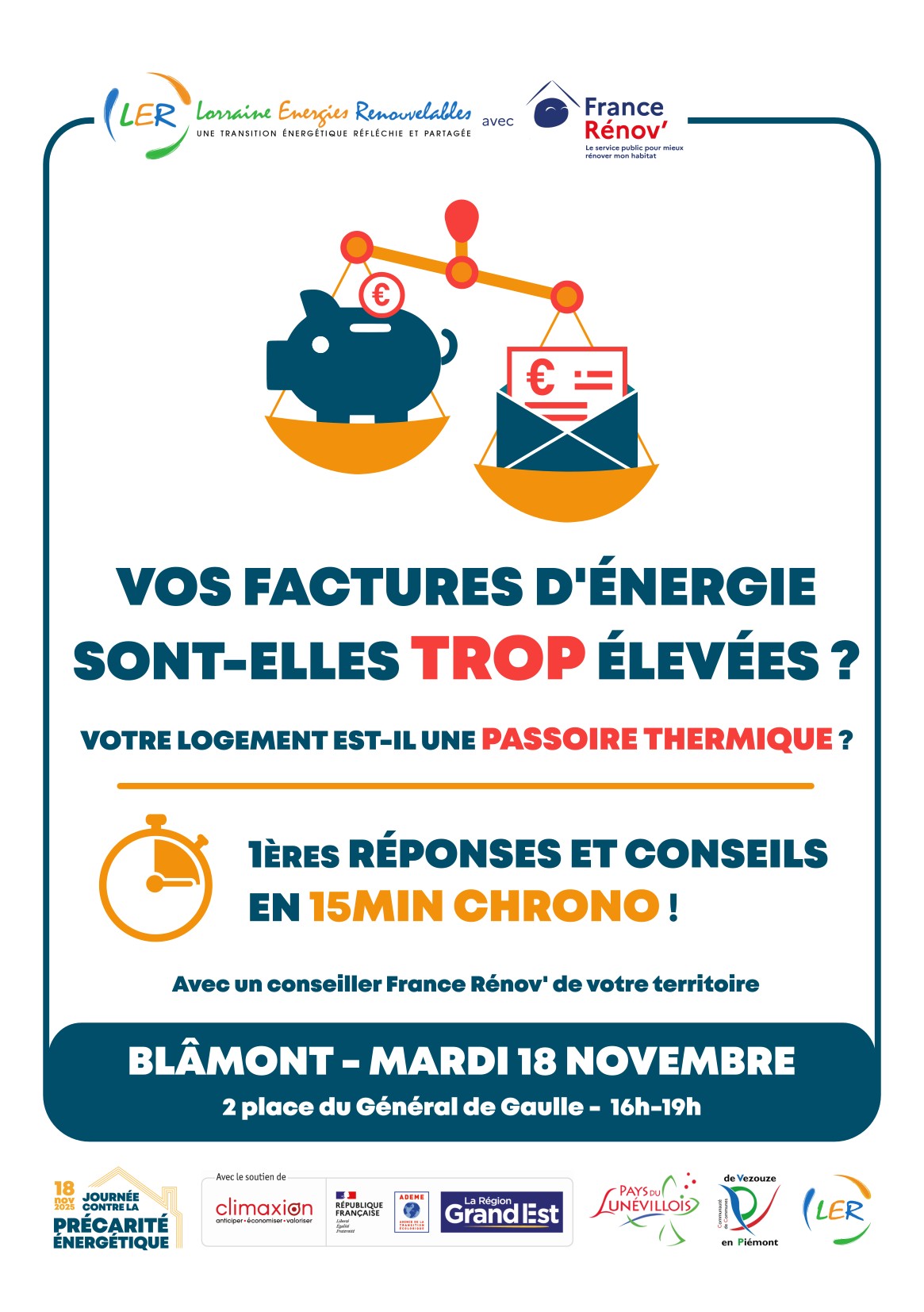Blamont - Mardi 18 Novembre