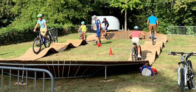 Pump track -  Fête de la mobilité Pays du lunévillois