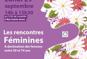 affiche rencontres féminines 